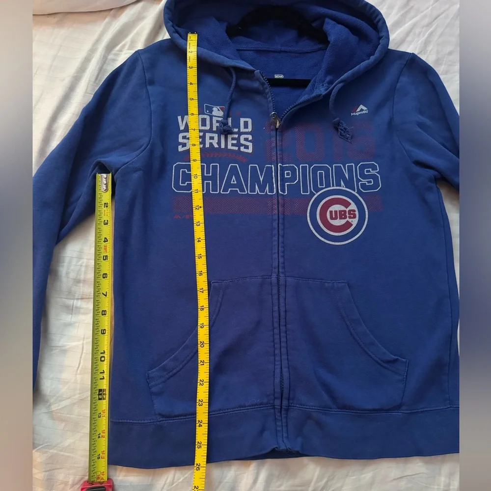 Chicago Cubs Majestic Mens 2016
World Series Champions Fierce
Favorite Hoodie S - Picture 8 of 11